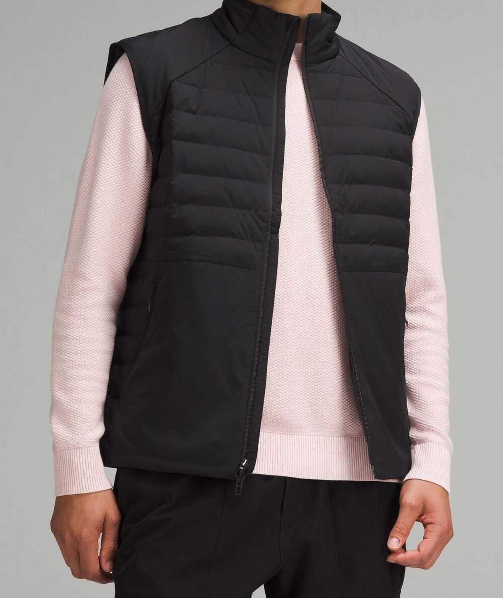 Lululemon Down for It All Mens Vest in Black XL